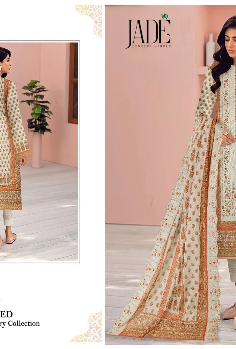 Bin Saeed Heavy Cotton Luxury Collection Jade Pure Heavy Lawn Cotton