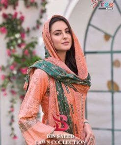 Bin Saeed Lawn Collection Vol 4 Shree Fab
