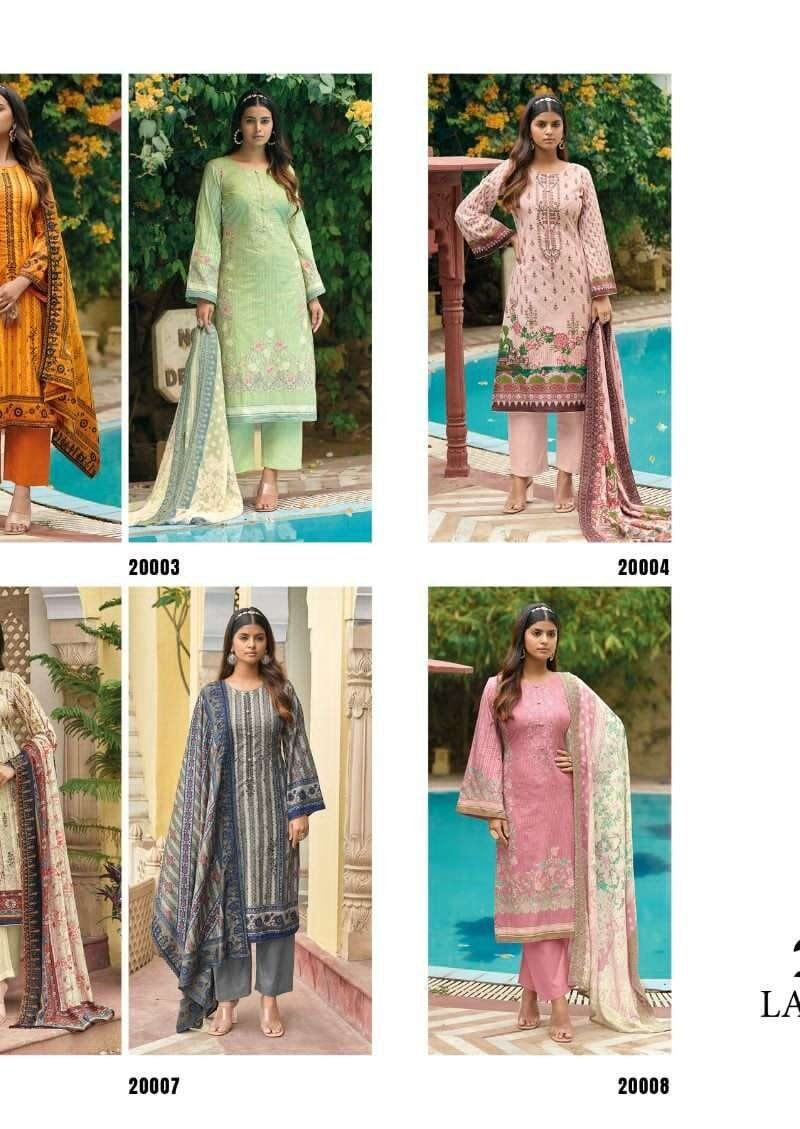 Bin Saeed Lawn Vol 2 Deepsy Suits Pure Cotton With Self Embroidery