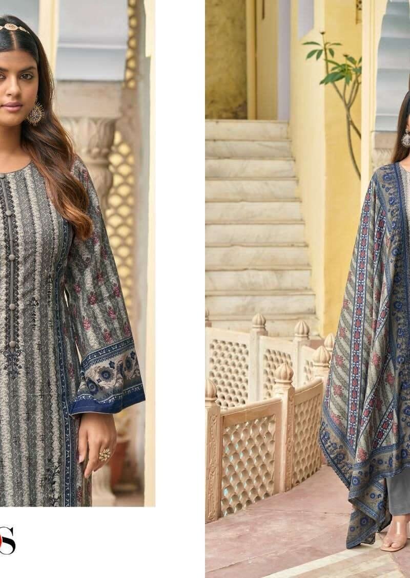 Bin Saeed Lawn Vol 2 Deepsy Suits Pure Cotton With Self Embroidery