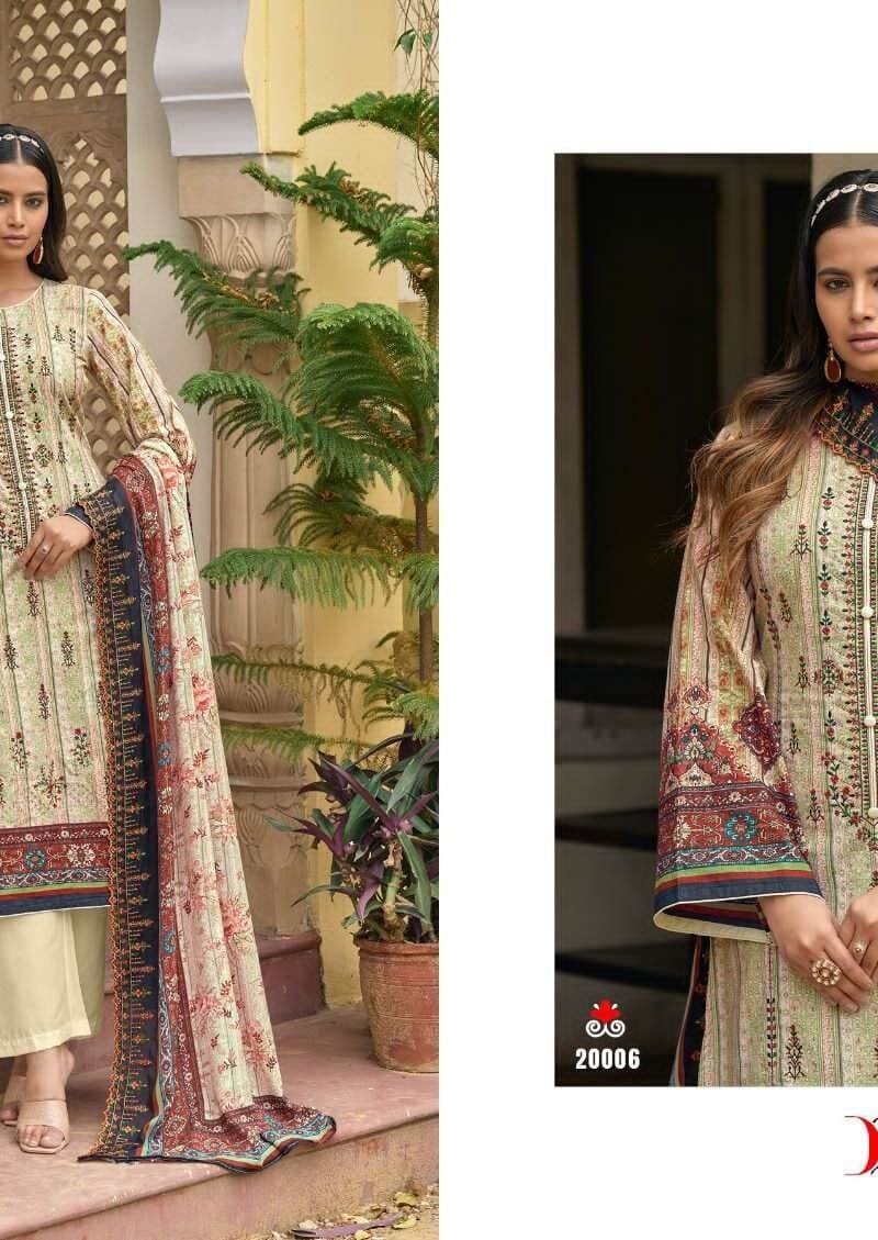 Bin Saeed Lawn Vol 2 Deepsy Suits Pure Cotton With Self Embroidery