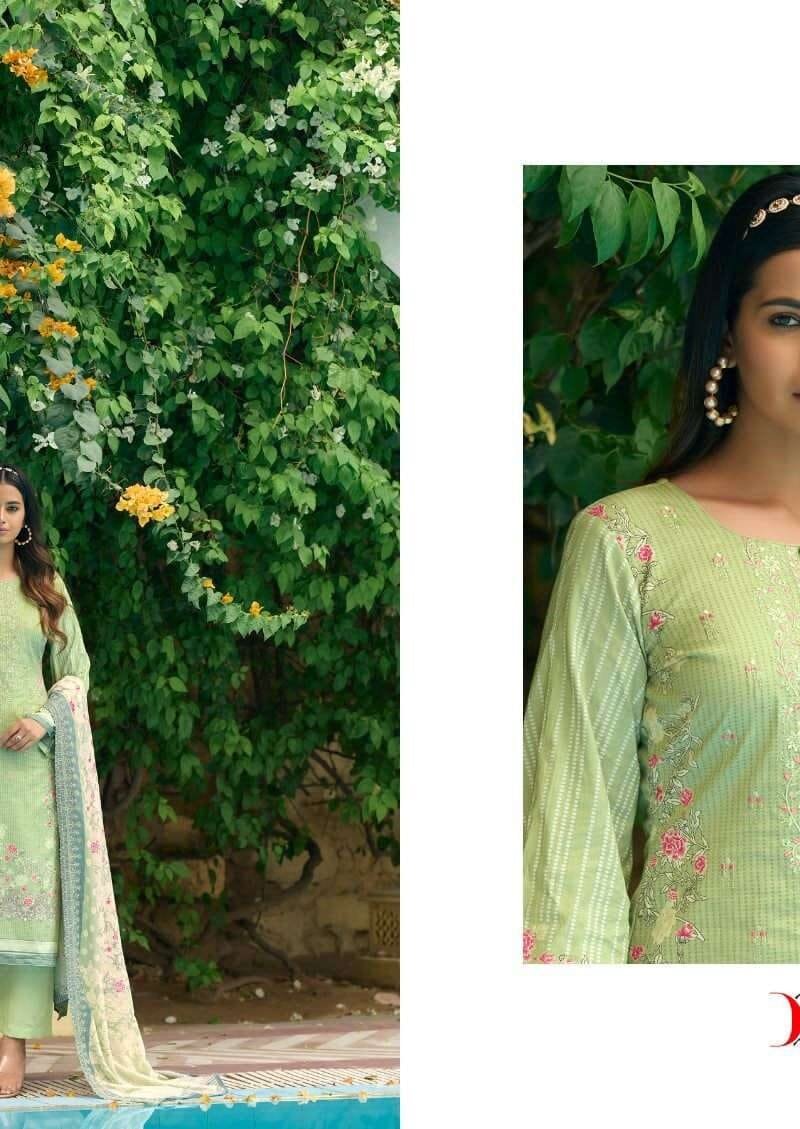 Bin Saeed Lawn Vol 2 Deepsy Suits Pure Cotton With Self Embroidery