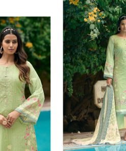 Bin Saeed Lawn Vol 2 Deepsy Suits Pure Cotton With Self Embroidery