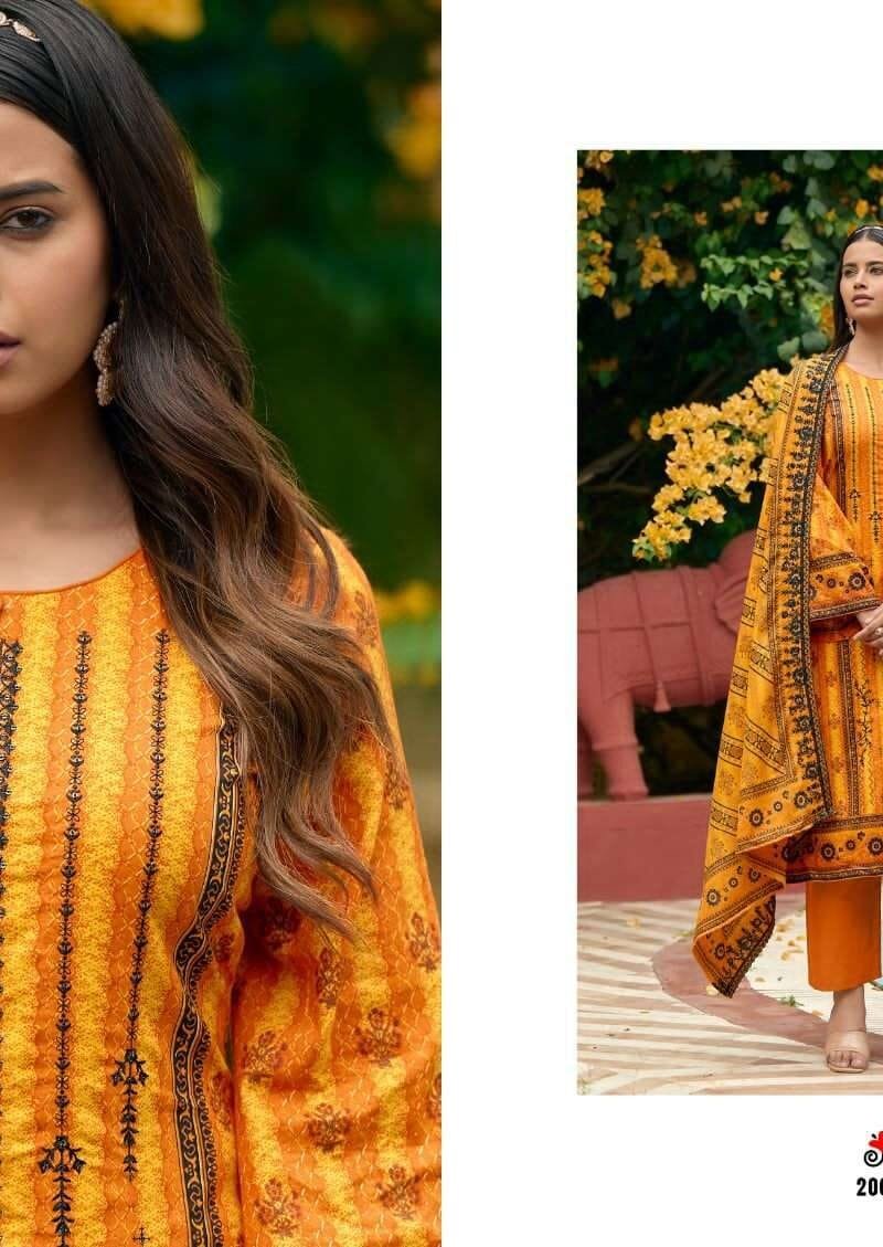 Bin Saeed Lawn Vol 2 Deepsy Suits Pure Cotton With Self Embroidery