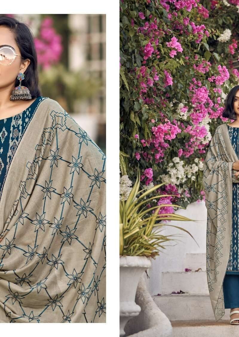 Black Berry Vol 3 Azara Blossom Cotton Designer Print