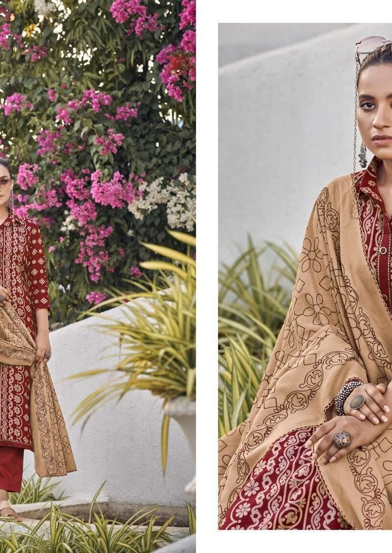 Black Berry Vol 3 Azara Blossom Cotton Designer Print