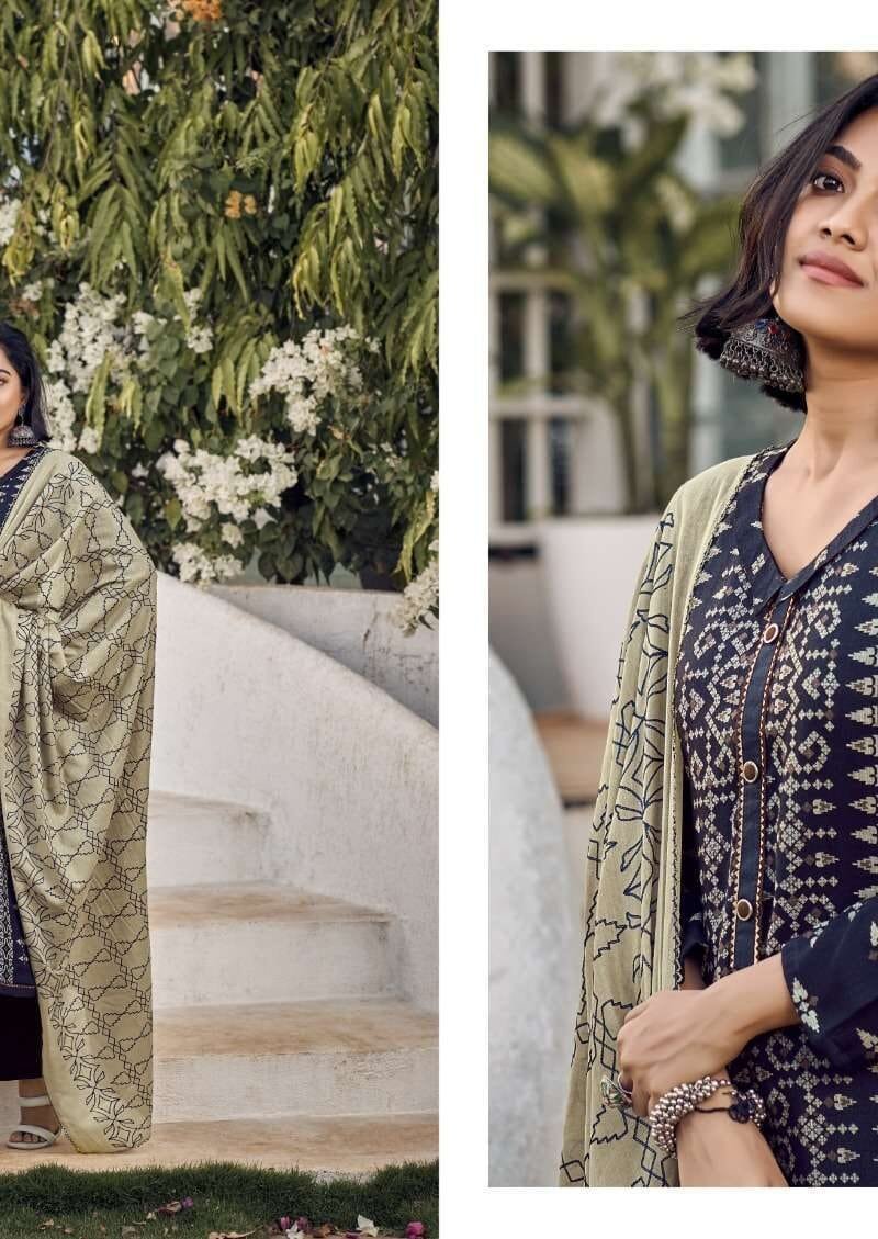 Black Berry Vol 3 Azara Blossom Cotton Designer Print
