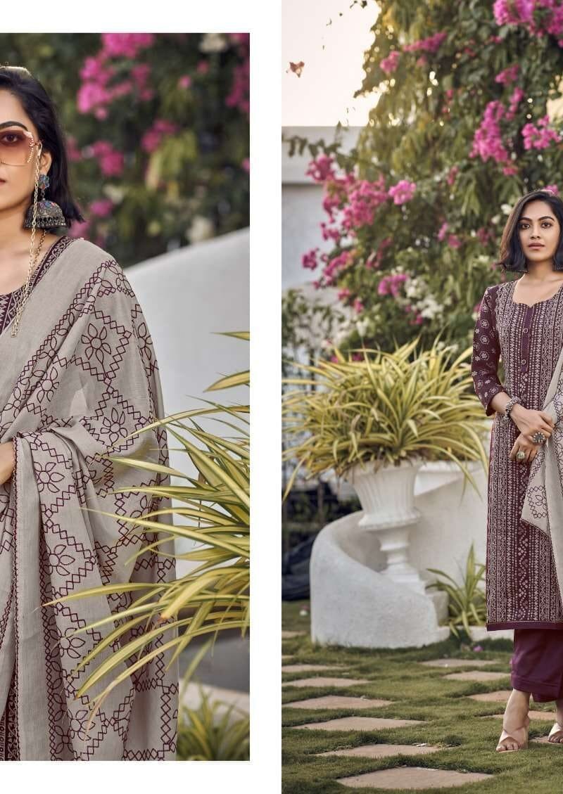 Black Berry Vol 3 Azara Blossom Cotton Designer Print
