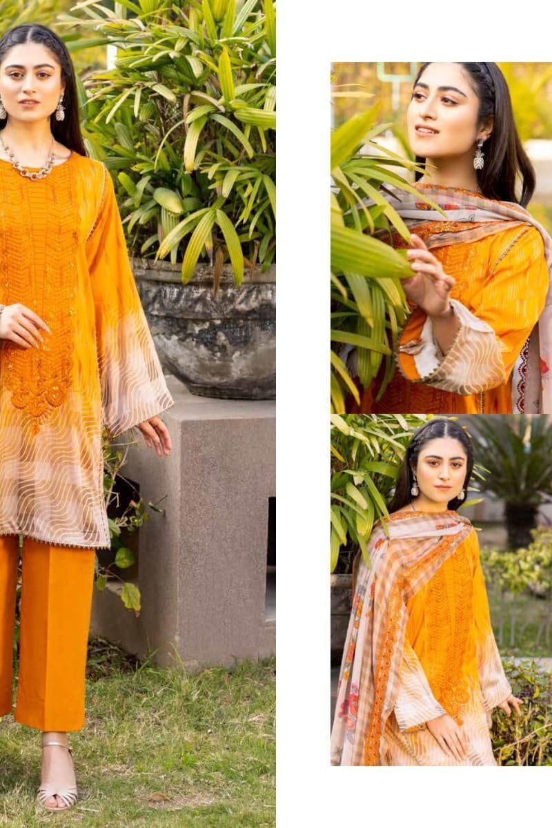 Charizma Combination Embroidered Dupatta Deepsy