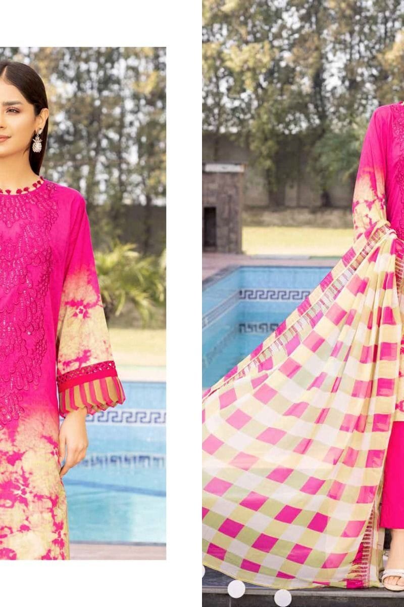 Charizma Combination Embroidered Dupatta Deepsy