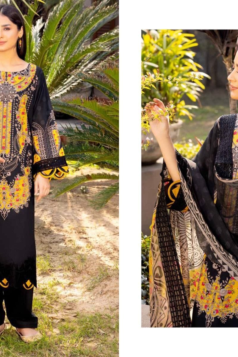 Charizma Combination Embroidered Dupatta Deepsy