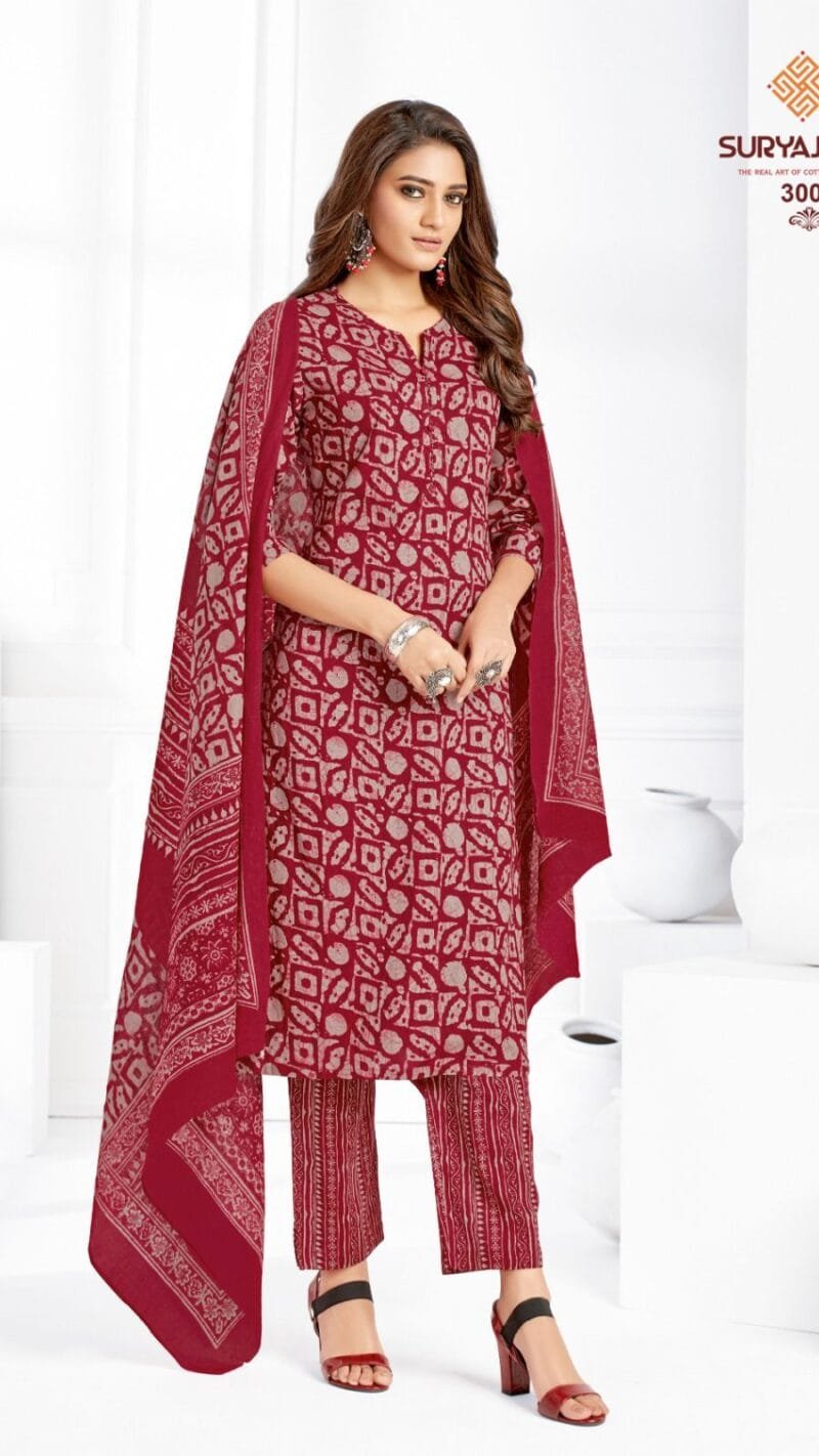 Cosmic Vol 3 Suryajyoti Cambric Cotton Wholesale Dress Material