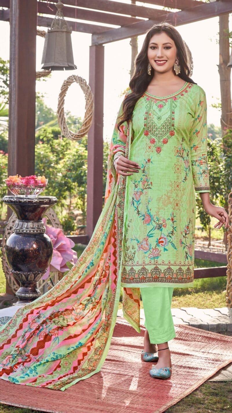 Dastoor Self Embroidery Collection Gull Aahmed Lawn Collection