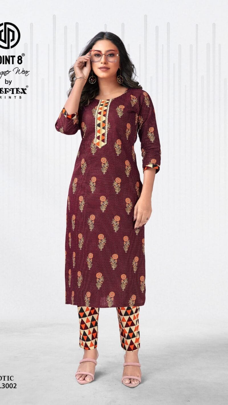 Deeptex Exotic Vol 3 Kurti with Pant