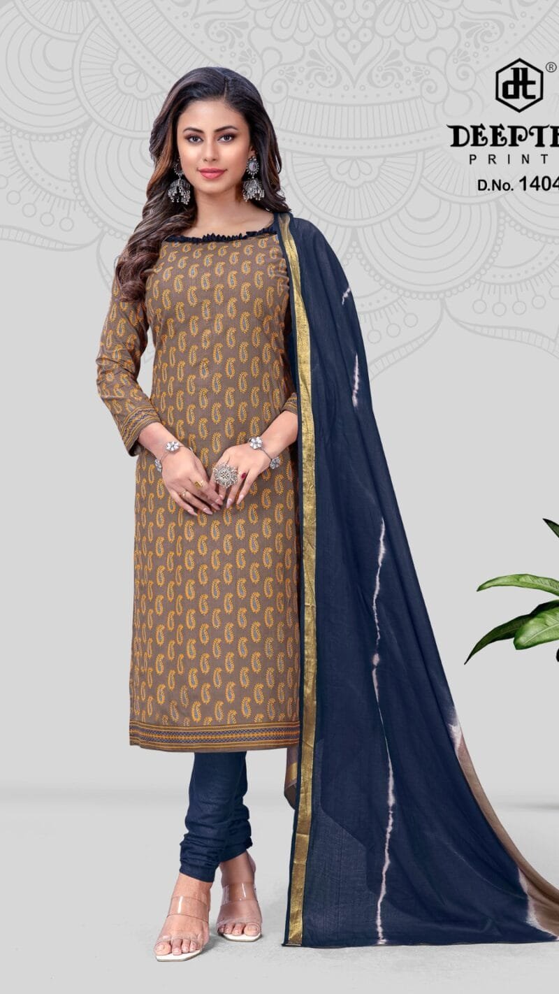 Deeptex Tradition Vol 14 Wholesale Cotton Dress Material