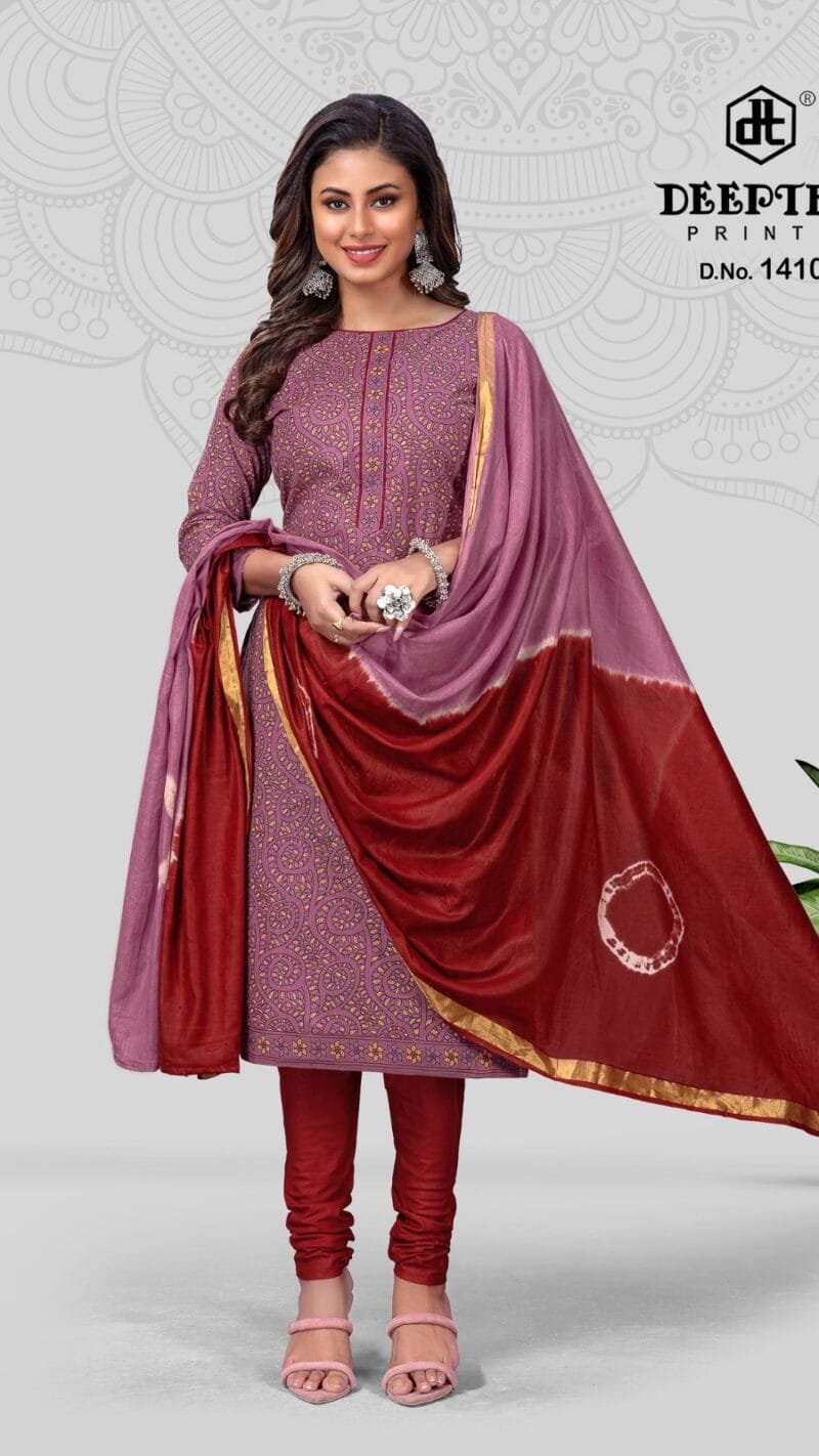 Deeptex Tradition Vol 14 Wholesale Cotton Dress Material