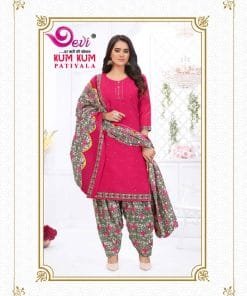 Devi KumKum Vol 8 Readymade Cotton Suits
