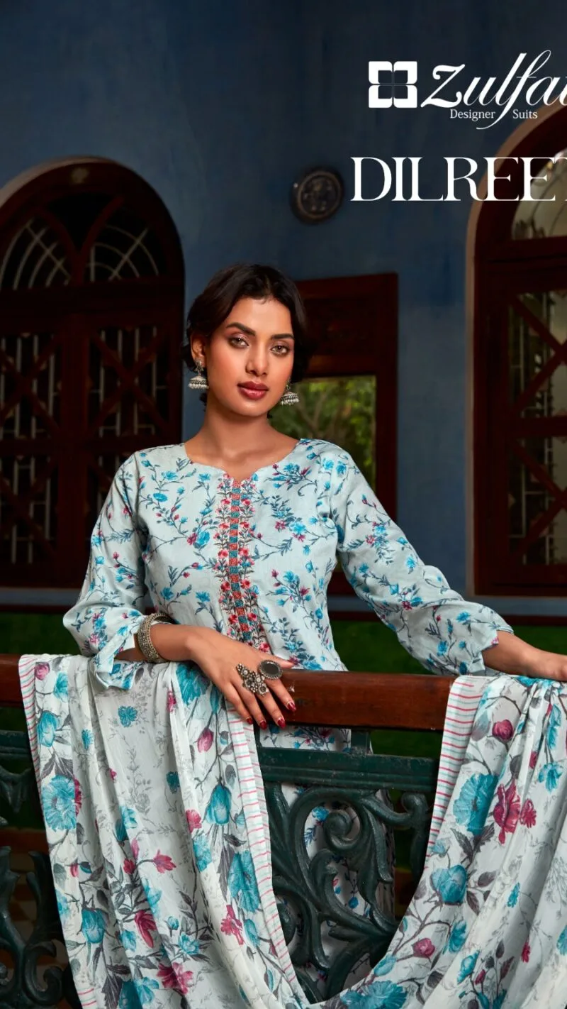 Dilreet Zulfat Designer Suits Exclusive Designer Collection