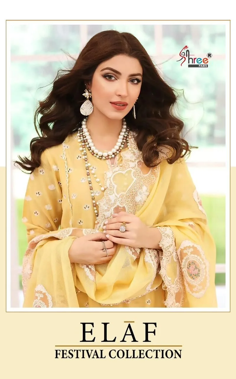 Elaf Festival Collection Shree Fab Pakistani Salwar Suits