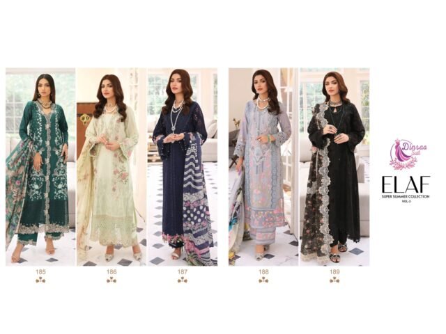 Elaf Super Summer Collection Vol 3 Dinsaa Suit Pakistani Salwar Suits