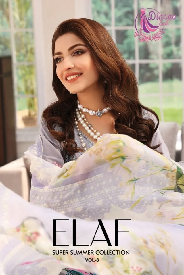 Elaf Super Summer Collection Vol 3 Dinsaa Suit Pakistani Salwar Suits