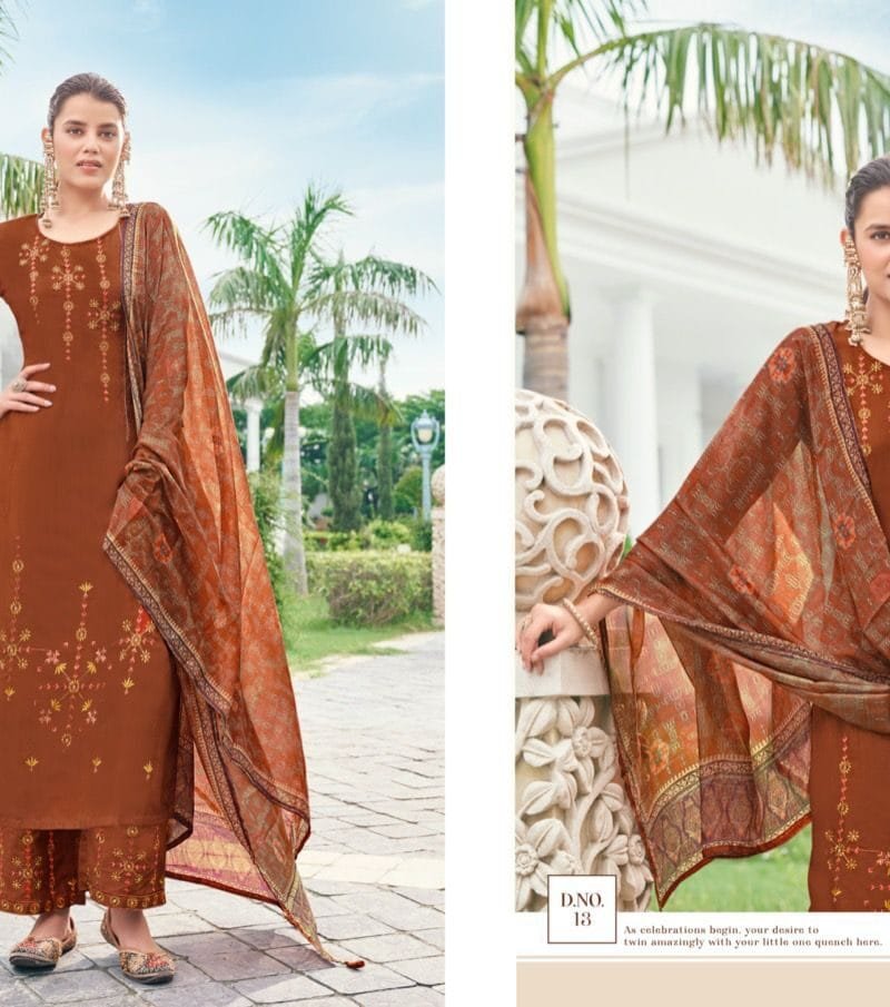 Elora Designer Fully Readymade Suit