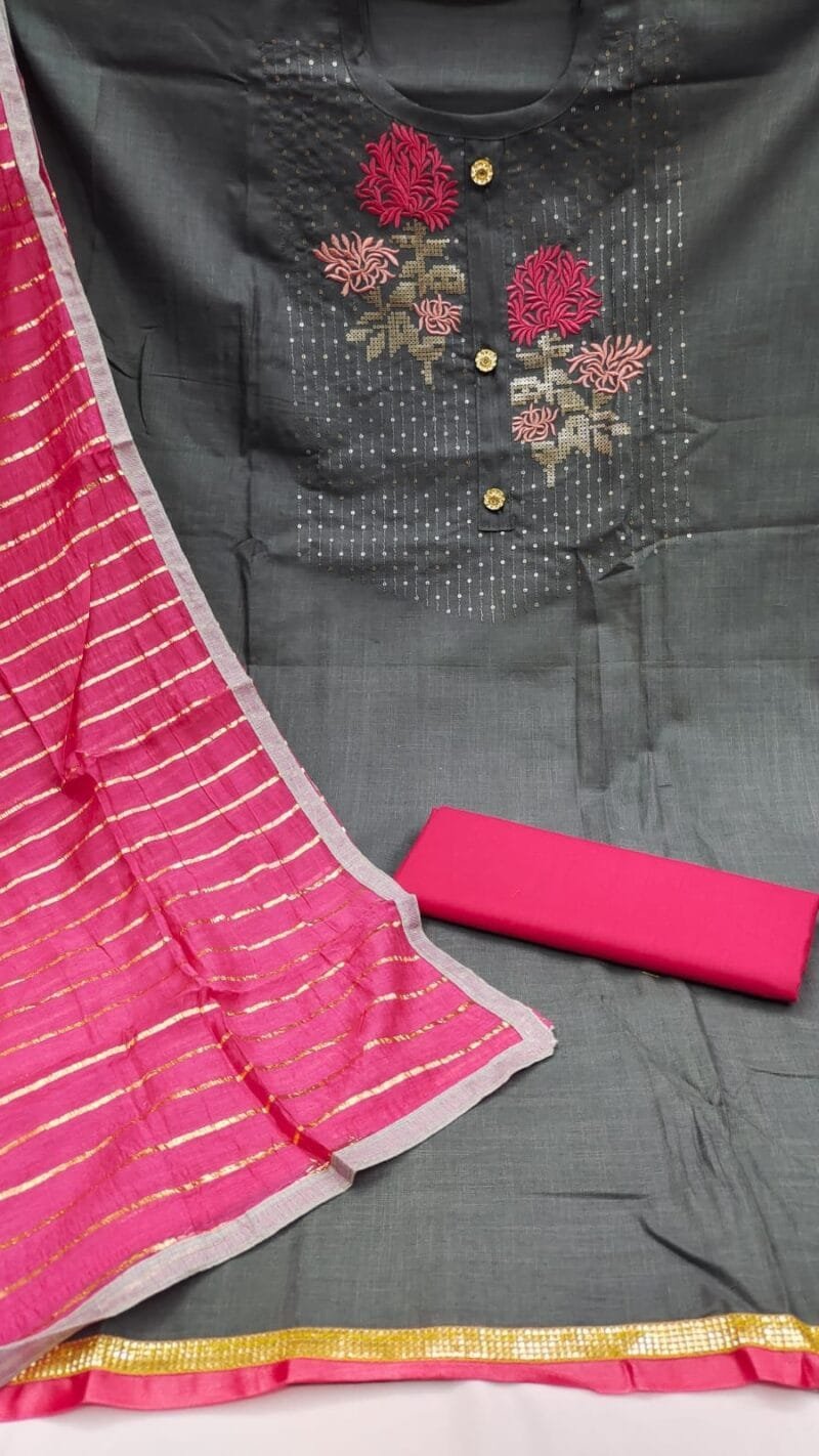 *Exclusive Dress Material Suit For Women