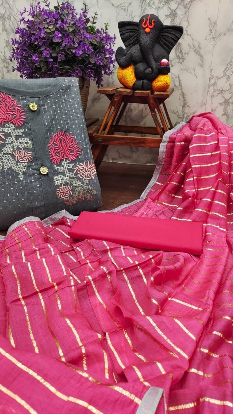 *Exclusive Dress Material Suit For Women