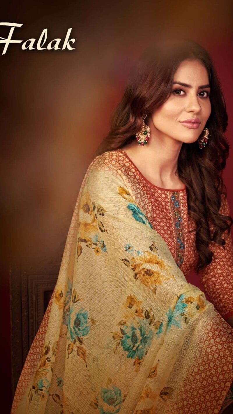 Falak Sargam Wholesale Pure Jam Silk Dress Material