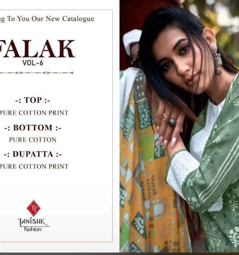 Falak Vol 6 Tanishk Fashion Mal Cotton Dupatta