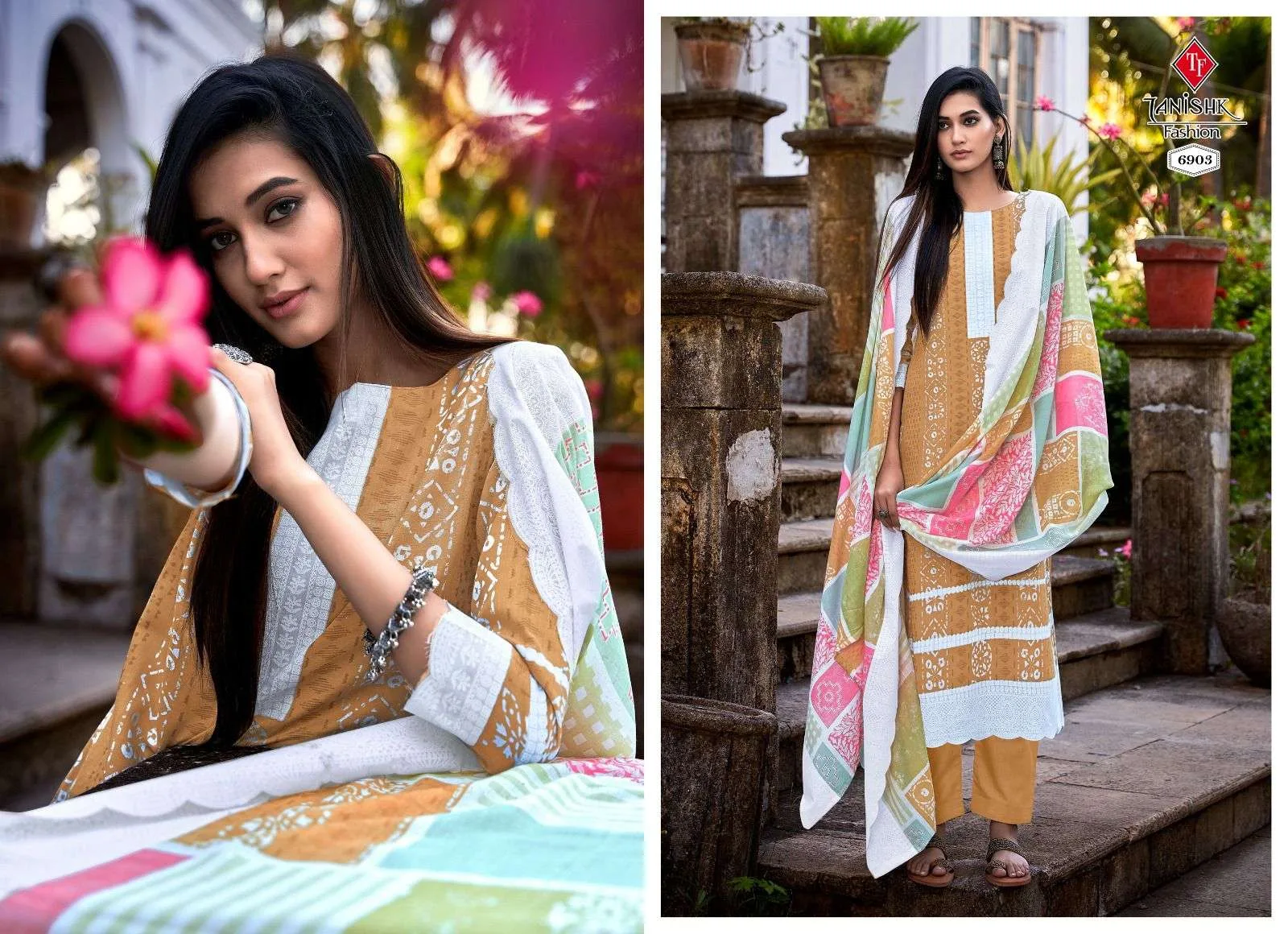 Falak Vol 6 Tanishk Fashion Mal Cotton Dupatta