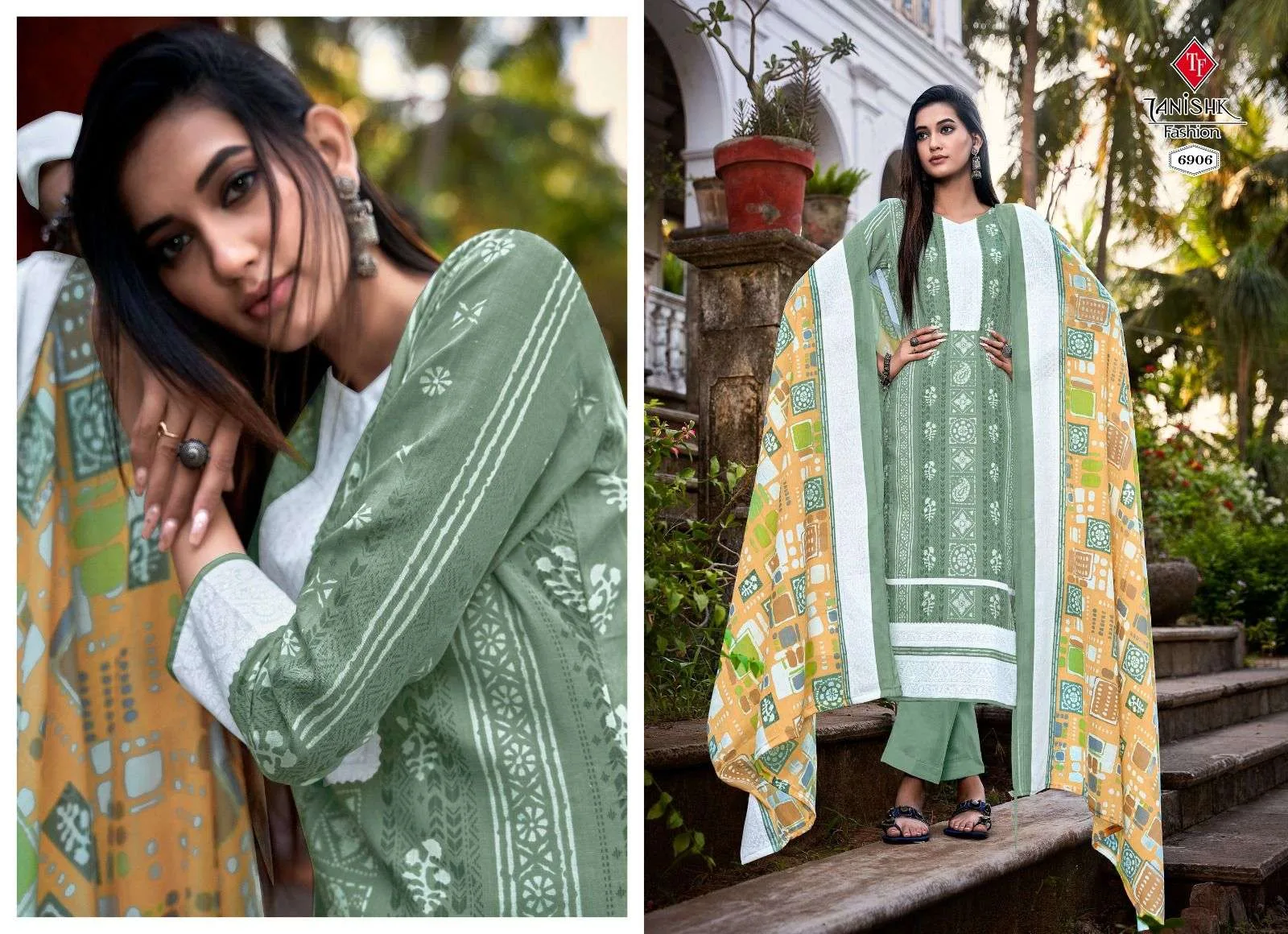 Falak Vol 6 Tanishk Fashion Mal Cotton Dupatta