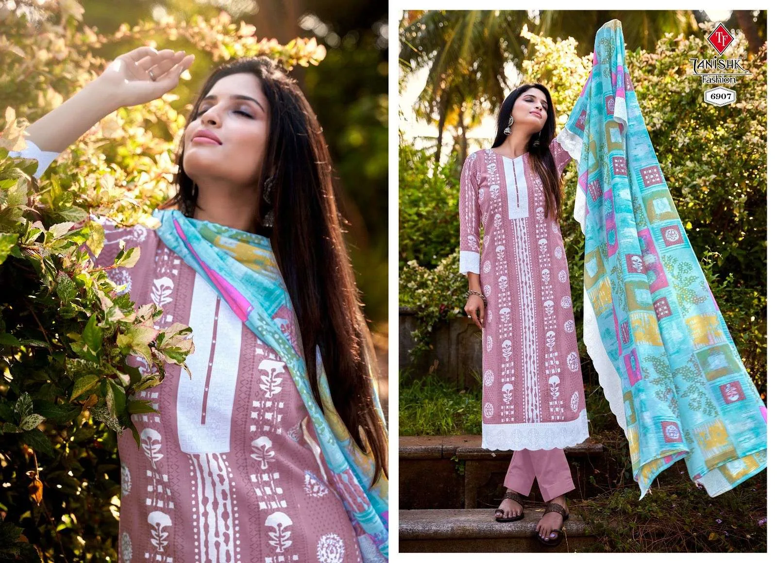 Falak Vol 6 Tanishk Fashion Mal Cotton Dupatta