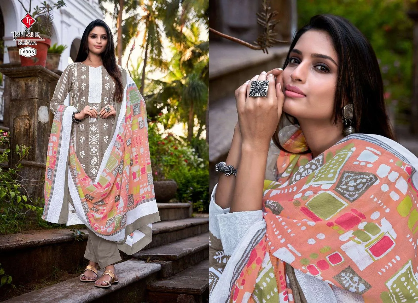 Falak Vol 6 Tanishk Fashion Mal Cotton Dupatta