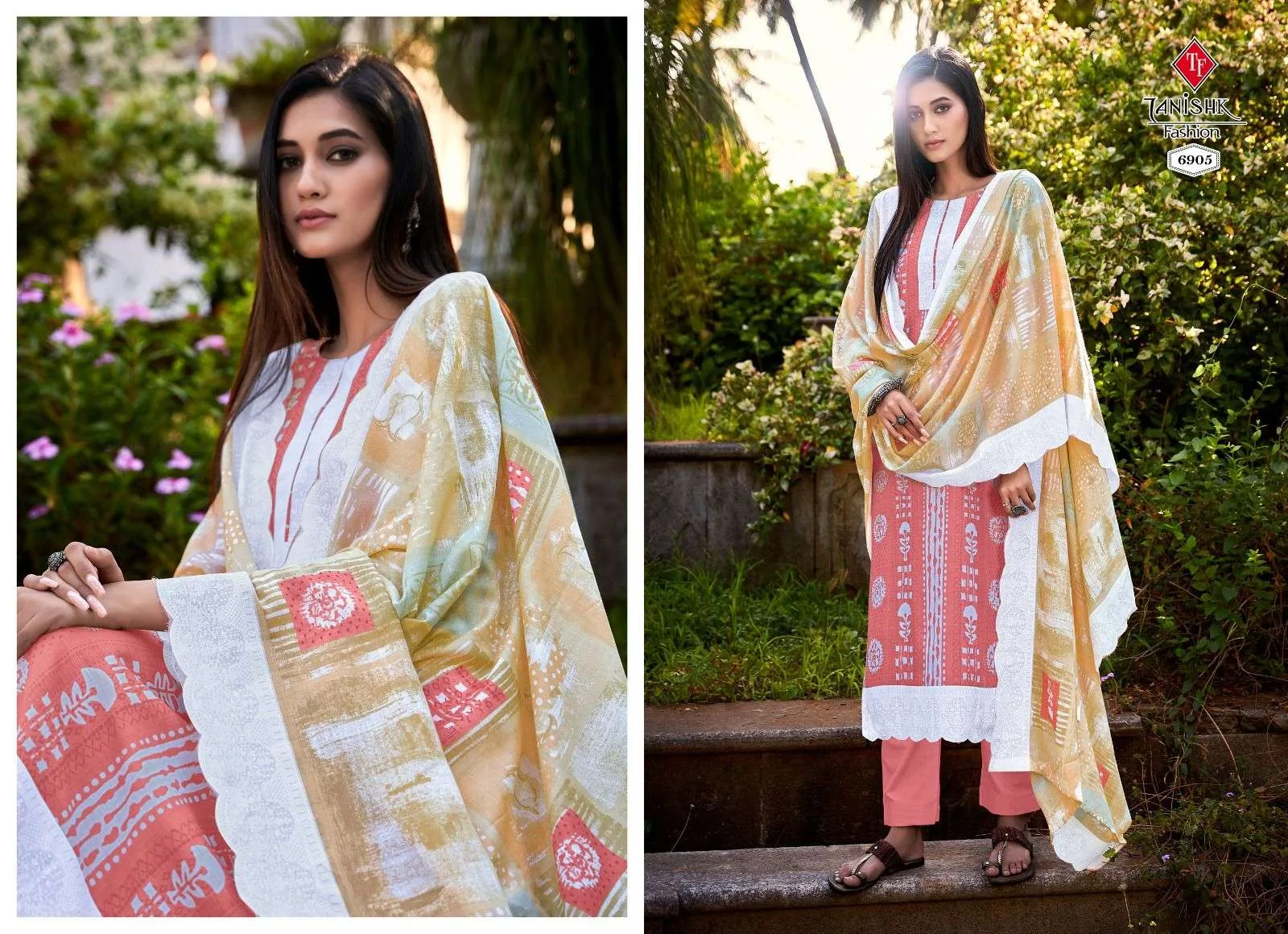Falak Vol 6 Tanishk Fashion Mal Cotton Dupatta