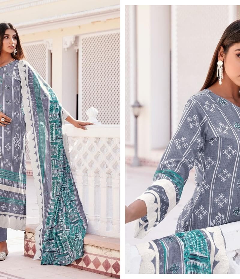Falak Vol 7 Tanishk Fashion Pure Cotton Print Mal Mal Dupatta