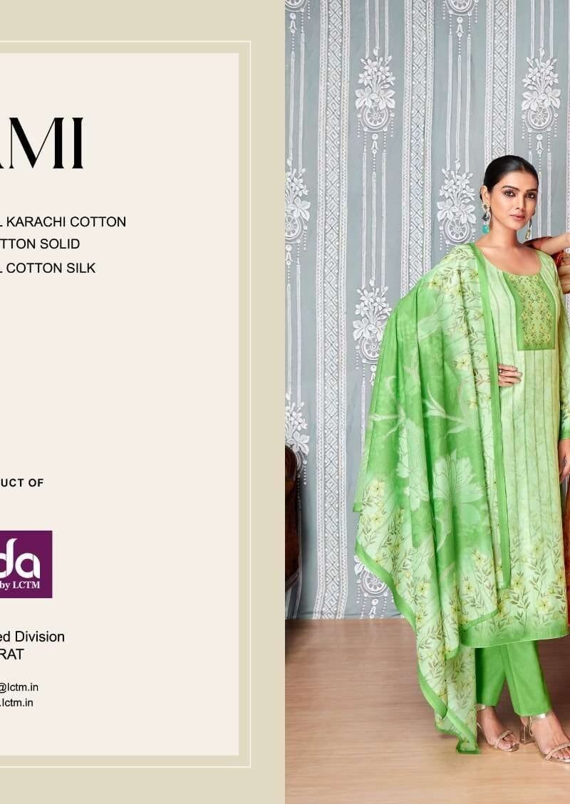 Fida Yaami Digital Karachi Cotton Wholesale Salwar Kameez