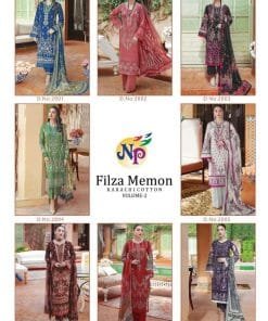 Filza Memon Vol 2 Nandgopal Print Wholesale Cotton Dress Material