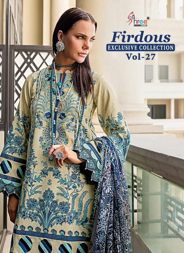 Firdous Exclusive Collection Vol 27 Shree Fabs