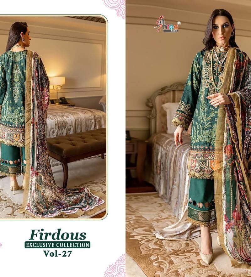 Firdous Exclusive Collection Vol 27 Shree Fabs