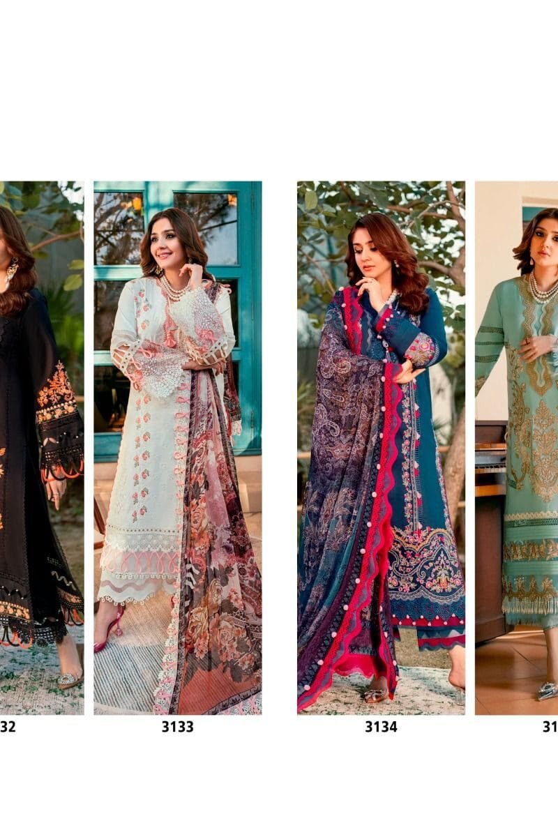 Firdous Ombre Embroidered 2 Nx Deepsy Pakistani Salwar Suits