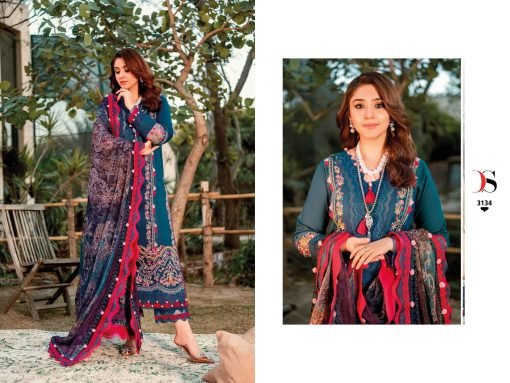 Firdous Ombre Embroidered 2 Nx Deepsy Pakistani Salwar Suits