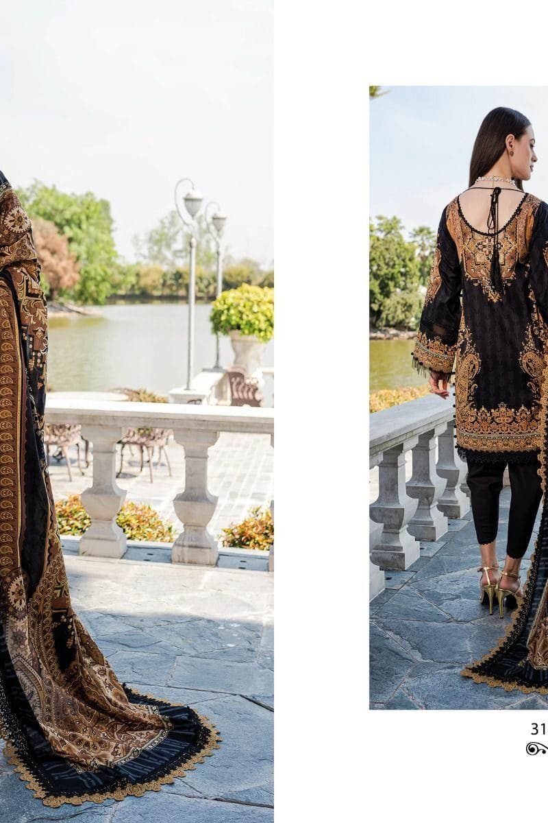 Firouds Urbane 2 Deepsy Suits Pure Cotton With Embroidery