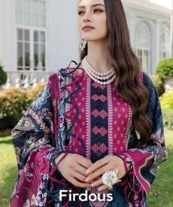 Firouds Urbane 2 Deepsy Suits Pure Cotton With Embroidery