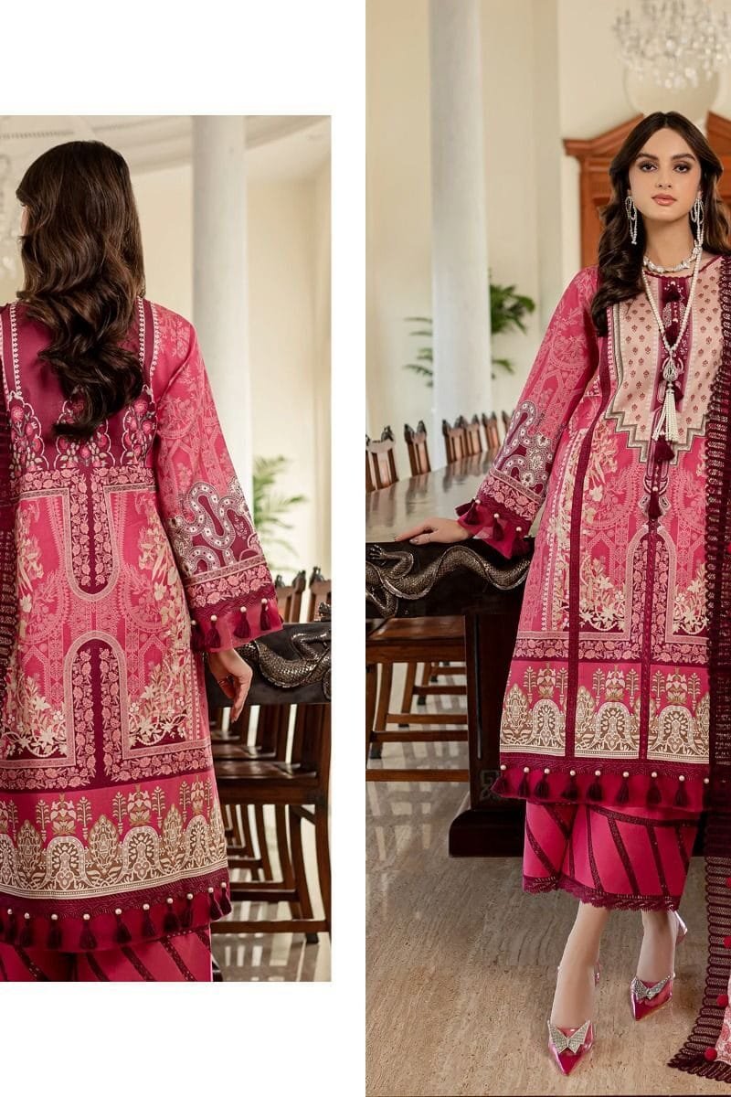 Firouds Urbane 2 Deepsy Suits Pure Cotton With Embroidery
