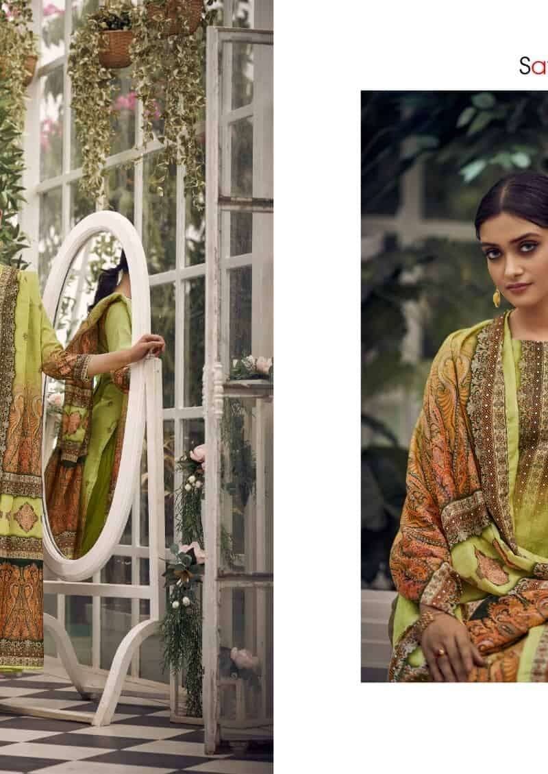 Flora Saya Suits Wholesale Summer Collection