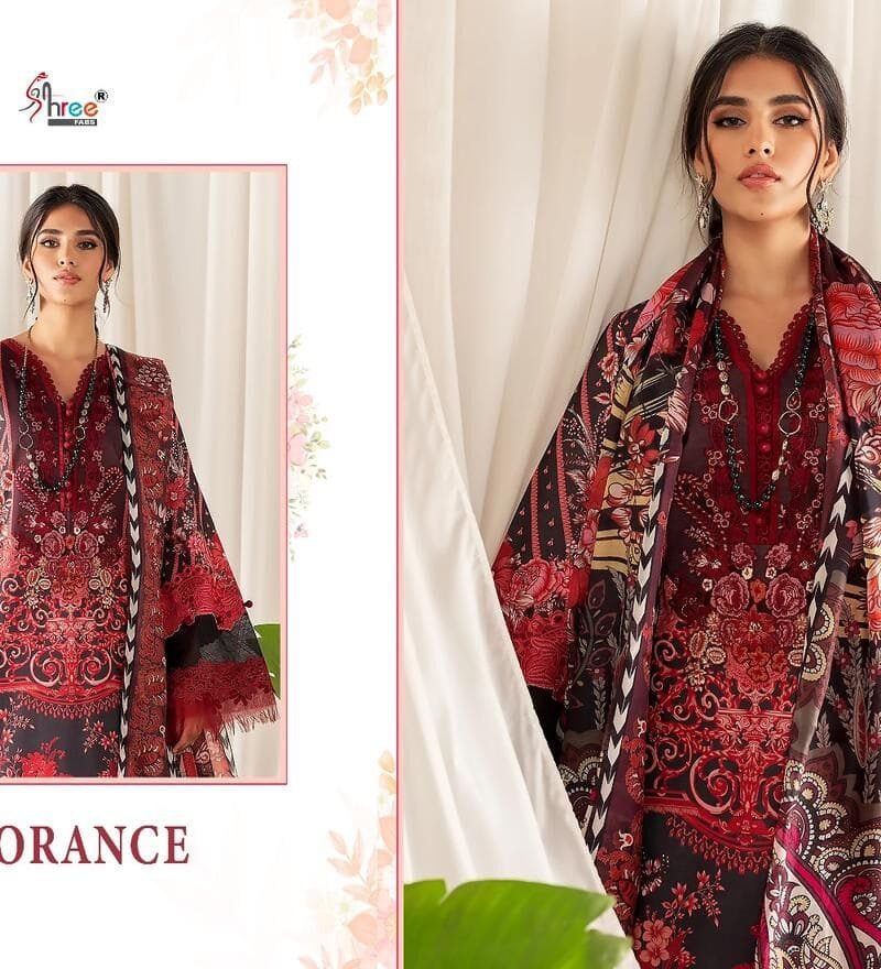 Florance Pure Cotton Print With Heavy Embroidered Pakistani Salwar Suits