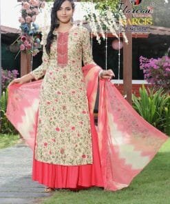 Floreon Nargis Rayon Cotton with Fancy Embroidery