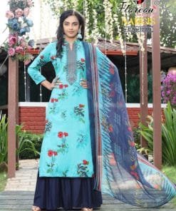 Floreon Nargis Rayon Cotton with Fancy Embroidery