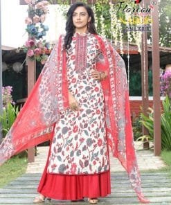 Floreon Nargis Rayon Cotton with Fancy Embroidery